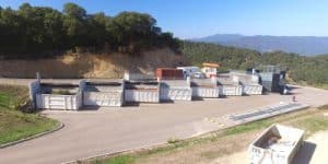 Vue de la recyclerie de Moca-Croce