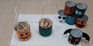 Paniers à bonbons pour Halloween