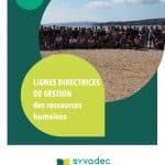 Couverture Lignes directrices de gestion des RH